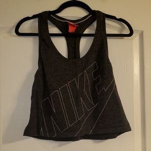 Womens cropped Nike Tank Top